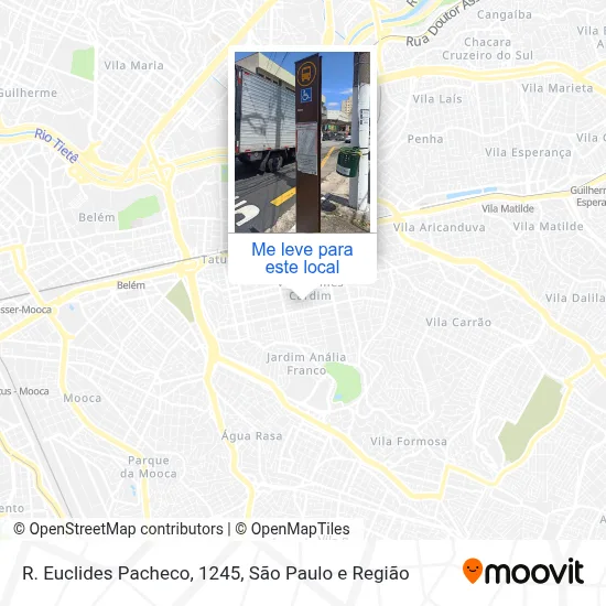 R. Euclides Pacheco, 1245 mapa