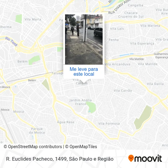 R. Euclides Pacheco, 1499 mapa