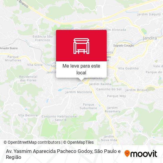 Av. Yasmim Aparecida Pacheco Godoy mapa