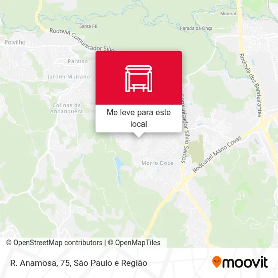 R. Anamosa, 75 mapa