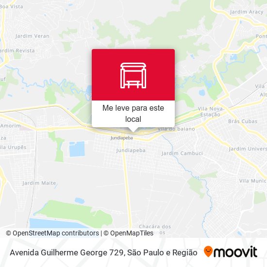 Avenida Guilherme George 729 mapa