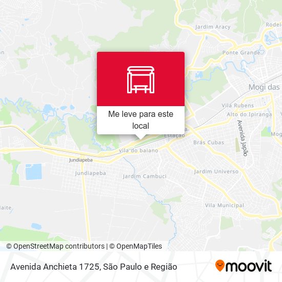 Avenida Anchieta 1725 mapa