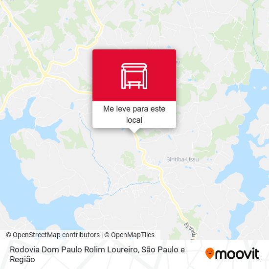 Rodovia Dom Paulo Rolim Loureiro mapa