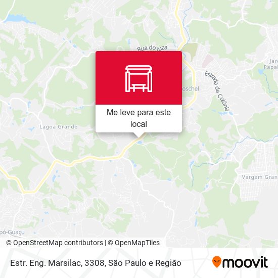 Estr. Eng. Marsilac, 3308 mapa