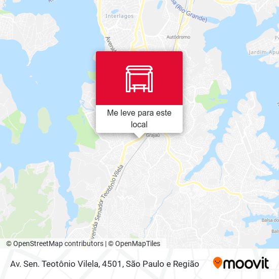 Av. Sen. Teotônio Vilela, 4501 mapa