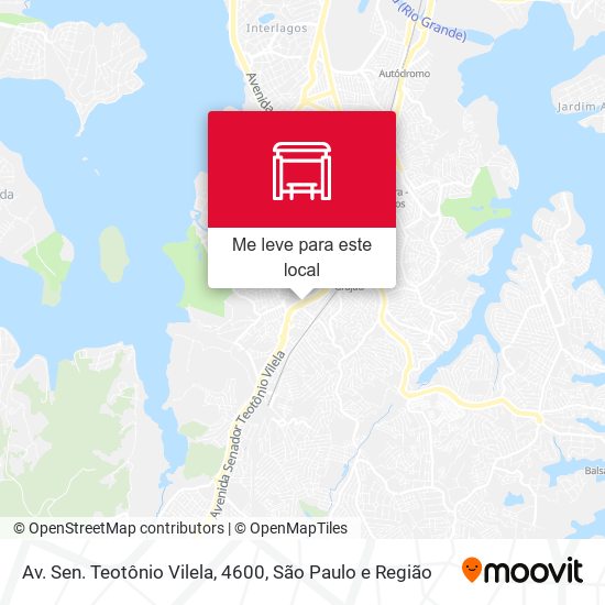 Av. Sen. Teotônio Vilela, 4600 mapa