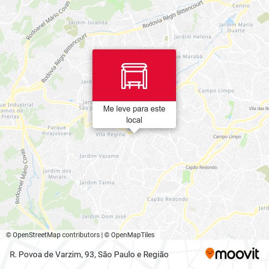 R. Povoa de Varzim, 93 mapa