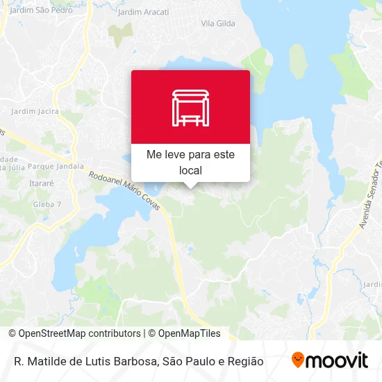 R. Matilde de Lutis Barbosa mapa