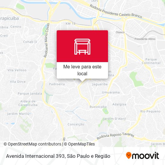 Avenida Internacional 393 mapa