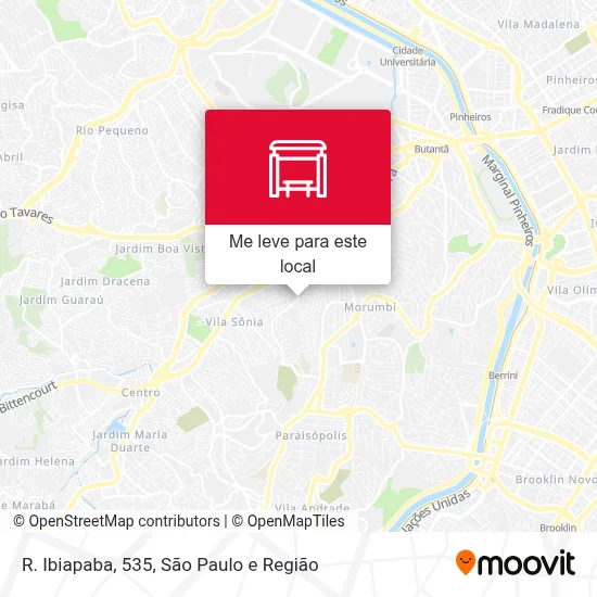 R. Ibiapaba, 535 mapa