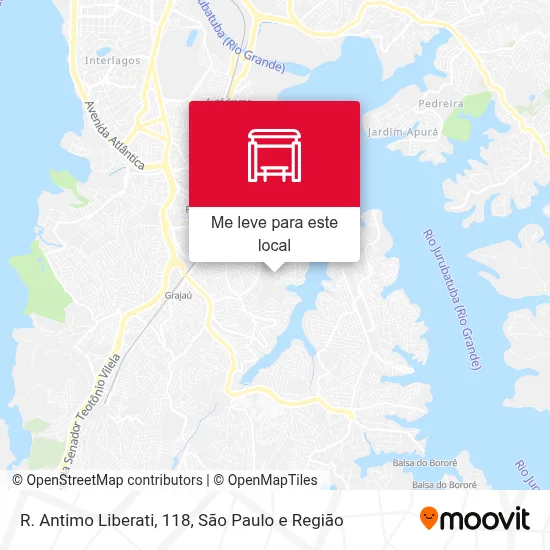 R. Antimo Liberati, 118 mapa