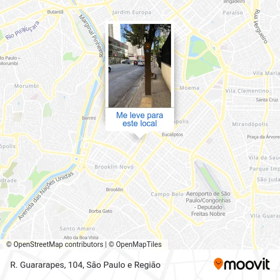 R. Guararapes, 104 mapa