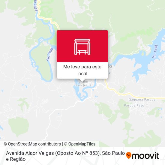 Avenida Alaor Veigas (Oposto Ao Nº 853) mapa