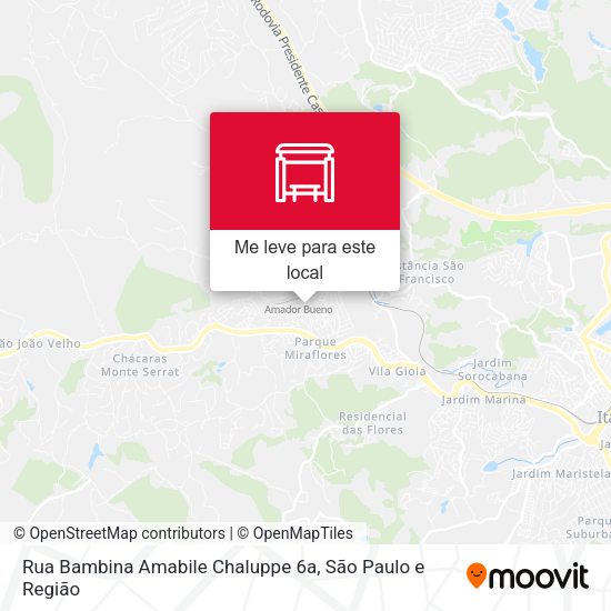 Rua Bambina Amabile Chaluppe 6a mapa