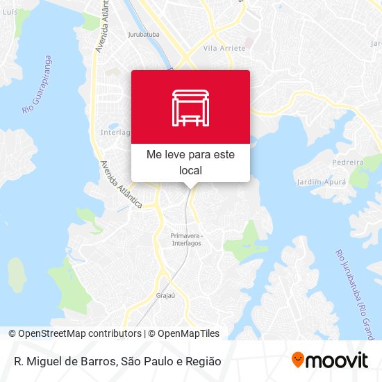 R. Miguel de Barros mapa