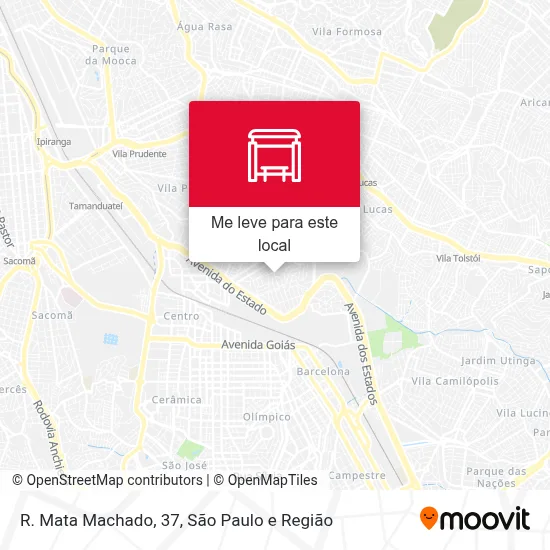 R. Mata Machado, 37 mapa