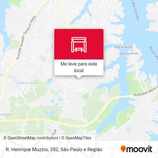 R. Henrique Muzzio, 352 mapa