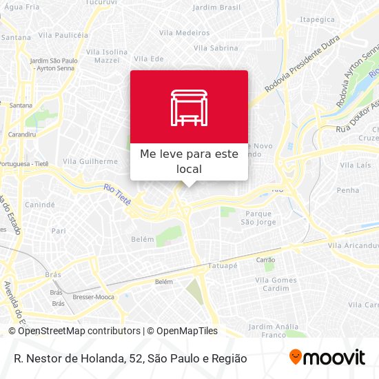 R. Nestor de Holanda, 52 mapa