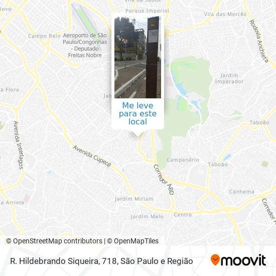 R. Hildebrando Siqueira, 718 mapa