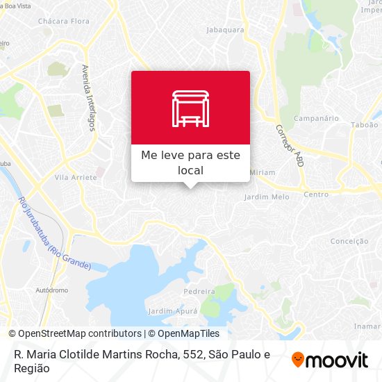 R. Maria Clotilde Martins Rocha, 552 mapa