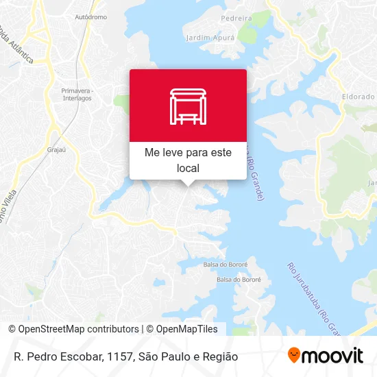 R. Pedro Escobar, 1157 mapa
