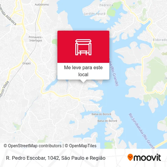 R. Pedro Escobar, 1042 mapa