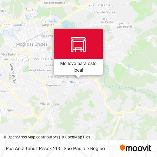 Rua Aniz Tanuz Resek 205 mapa