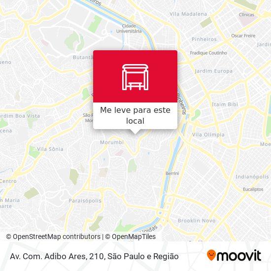 Av. Com. Adibo Ares, 210 mapa
