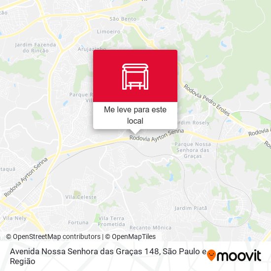 Avenida Nossa Senhora das Graças 148 mapa