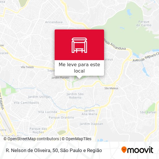 R. Nelson de Oliveira, 50 mapa