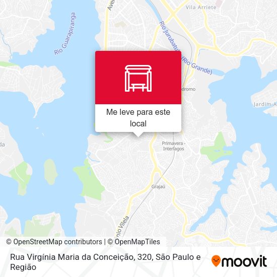 Rua Virgínia Maria da Conceição, 320 mapa