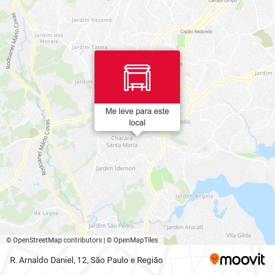 R. Arnaldo Daniel, 12 mapa