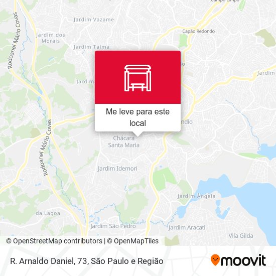 R. Arnaldo Daniel, 73 mapa