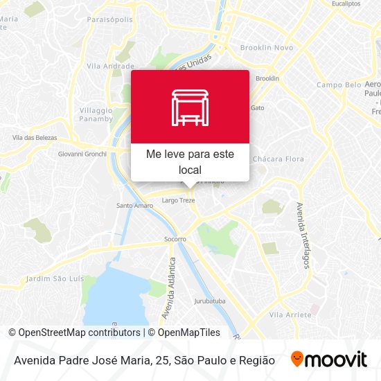Avenida Padre José Maria, 25 mapa