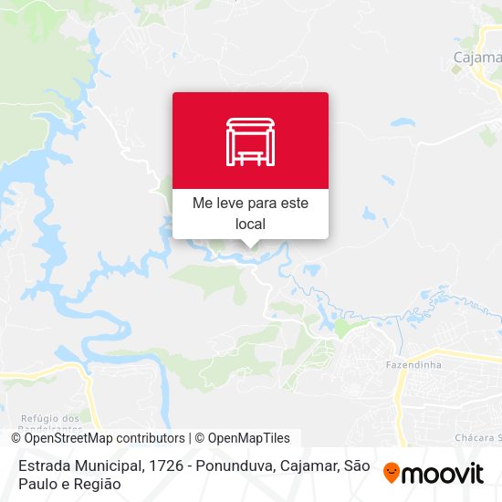 Estrada Municipal, 1726 - Ponunduva, Cajamar mapa