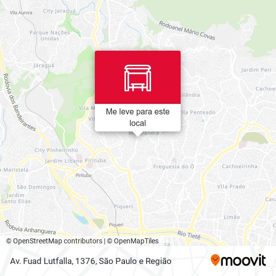 Av. Fuad Lutfalla, 1376 mapa