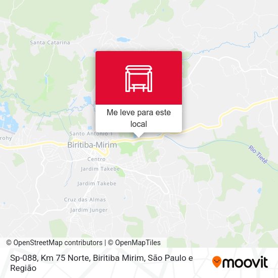 Sp-088, Km 75 Norte, Biritiba Mirim mapa