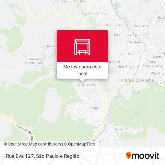 Rua Eva 127 mapa