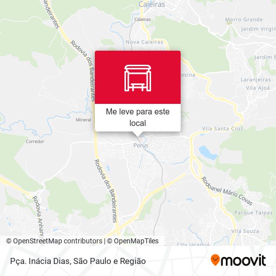 Pça. Inácia Dias mapa