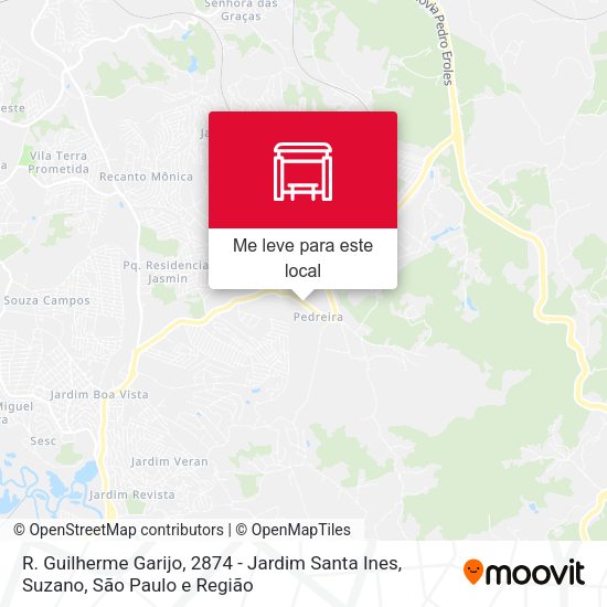 R. Guilherme Garijo, 2874 - Jardim Santa Ines, Suzano mapa