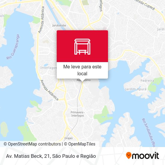 Av. Matias Beck, 21 mapa