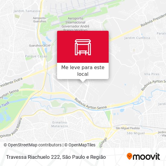 Travessa Riachuelo 222 mapa