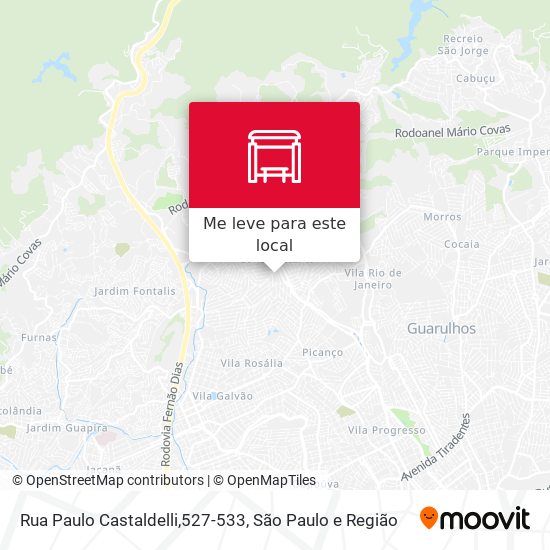 Rua Paulo Castaldelli,527-533 mapa