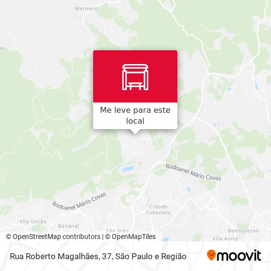 Rua Roberto Magalhães, 37 mapa