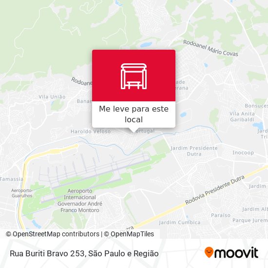 Rua Buriti Bravo 253 mapa