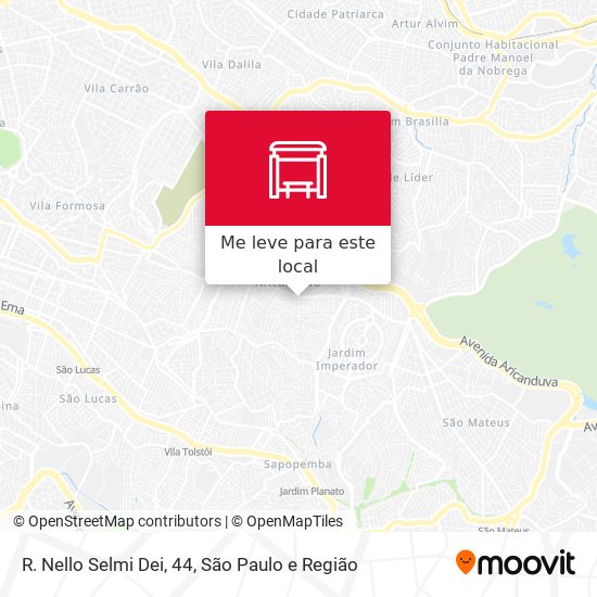 R. Nello Selmi Dei, 44 mapa