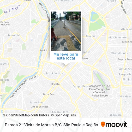 Parada 2 - Vieira de Morais B / C mapa