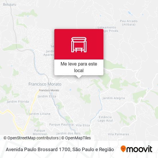 Avenida Paulo Brossard 1700 mapa