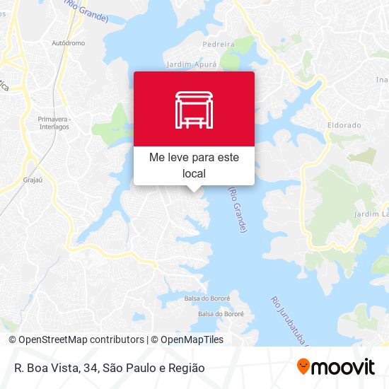 R. Boa Vista, 34 mapa