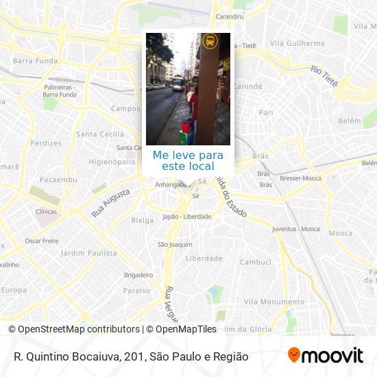 R. Quintino Bocaiuva, 201 mapa
